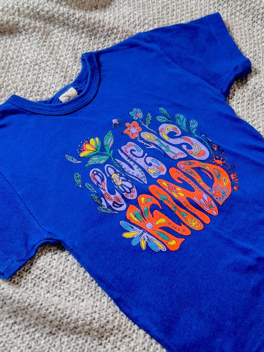 Urban Outfitters blue baby tee